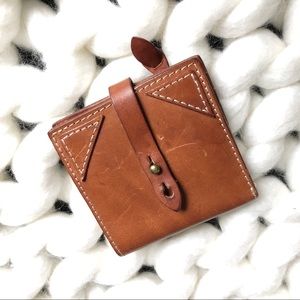 RARE Madewell Bifold Leather Wallet Small